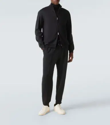 Brunello Cucinelli Cotton-blend sweatpants | Thumbnail 4 Brunello Cucinelli Cotton-blend sweatpants | Thumbnail 4