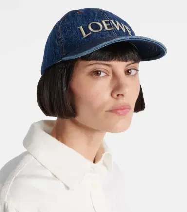 Loewe Paula's Ibiza logo denim baseball cap | Thumbnail 4