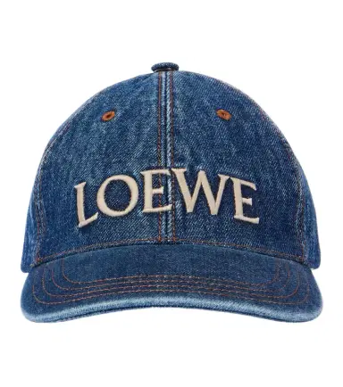 Loewe Paula's Ibiza logo denim baseball cap | Thumbnail 1
