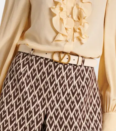 Valentino Garavani VLogo leather belt | Thumbnail 3