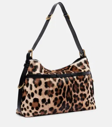 Givenchy Voyou Medium leopard-print shoulder bag | Thumbnail 2 Givenchy Voyou Medium leopard-print shoulder bag | Thumbnail 2