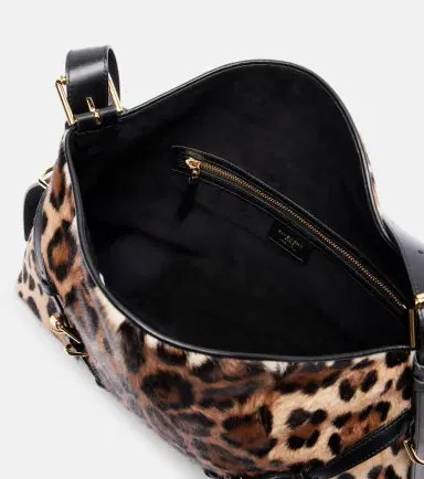 Givenchy Voyou Medium leopard-print shoulder bag | Thumbnail 3 Givenchy Voyou Medium leopard-print shoulder bag | Thumbnail 3
