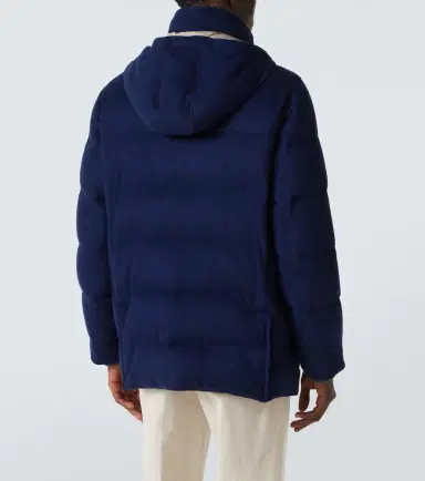 Brunello Cucinelli Wool flannel down jacket | Thumbnail 6 Brunello Cucinelli Wool flannel down jacket | Thumbnail 6