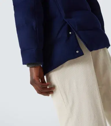 Brunello Cucinelli Wool flannel down jacket | Thumbnail 7 Brunello Cucinelli Wool flannel down jacket | Thumbnail 7
