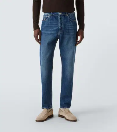 Brunello Cucinelli Mid-rise slim jeans | Thumbnail 3