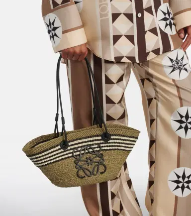 Loewe Paula's Ibiza Anagram Small basket bag | Thumbnail 6