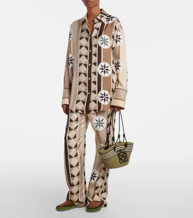 Loewe Paula's Ibiza Anagram Small basket bag | Thumbnail 7