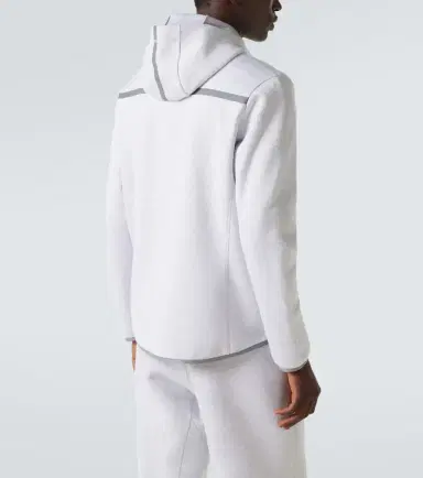 Brunello Cucinelli Cotton-blend French terry zip-up hoodie | Thumbnail 2 Brunello Cucinelli Cotton-blend French terry zip-up hoodie | Thumbnail 2