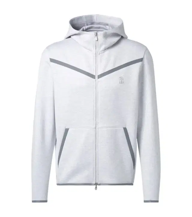 Brunello Cucinelli Cotton-blend French terry zip-up hoodie