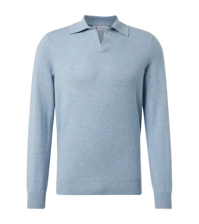 Brunello Cucinelli Cashmere polo sweater