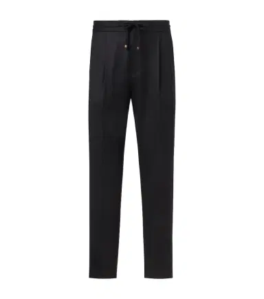 Brunello Cucinelli Virgin wool tapered pants | Thumbnail 1