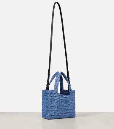 Loewe Paula's Ibiza Mini logo raffia top-handle bag | Thumbnail 2 Loewe Paula's Ibiza Mini logo raffia top-handle bag | Thumbnail 2