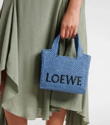 Loewe Paula's Ibiza Mini logo raffia top-handle bag | Thumbnail 5 Loewe Paula's Ibiza Mini logo raffia top-handle bag | Thumbnail 5