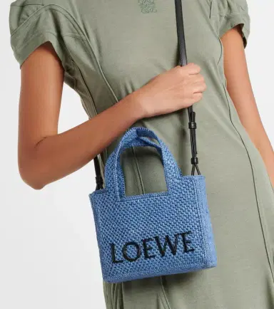 Loewe Paula's Ibiza Mini logo raffia top-handle bag | Thumbnail 7 Loewe Paula's Ibiza Mini logo raffia top-handle bag | Thumbnail 7