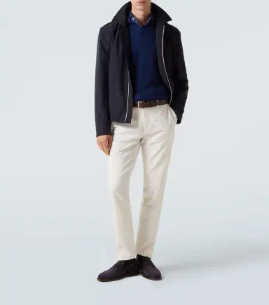Brunello Cucinelli Cashmere polo sweater | Thumbnail 3