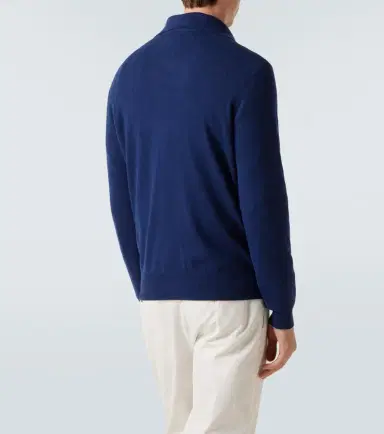 Brunello Cucinelli Cashmere polo sweater | Thumbnail 5