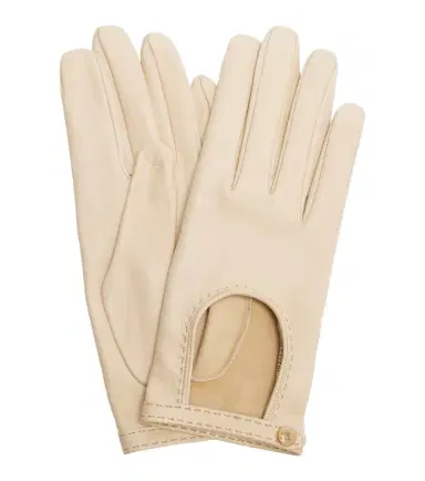 Valentino Garavani VLogo cutout leather gloves | Thumbnail 1