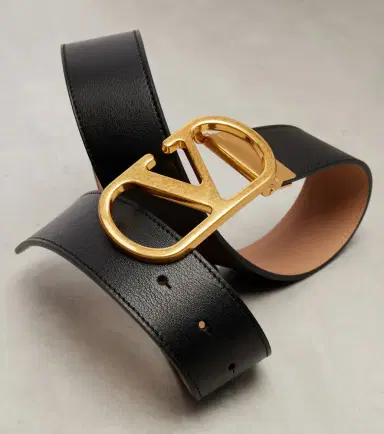 Valentino Garavani VLogo 40 reversible leather belt | Thumbnail 2