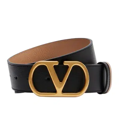 Valentino Garavani VLogo 40 reversible leather belt | Thumbnail 1