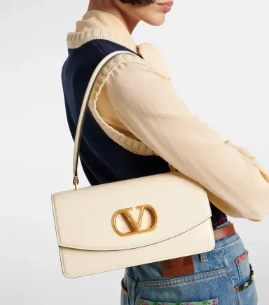 Valentino Garavani Vain VLogo leather shoulder bag | Thumbnail 5