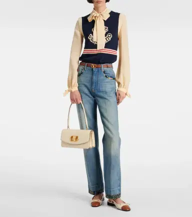 Valentino Garavani Vain VLogo leather shoulder bag | Thumbnail 7