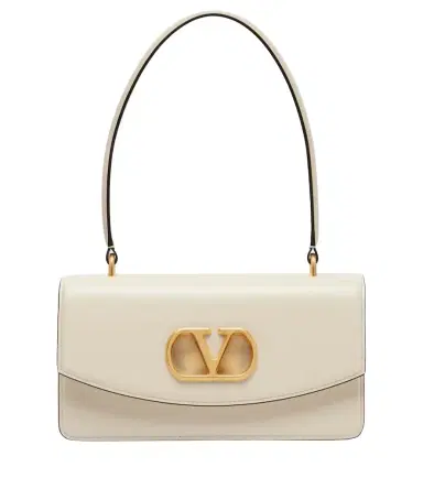Valentino Garavani Vain VLogo leather shoulder bag | Thumbnail 1