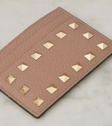Valentino Garavani Rockstud leather card holder | Thumbnail 3