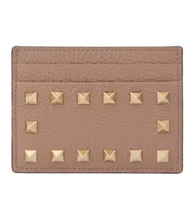 Valentino Garavani Rockstud leather card holder | Thumbnail 1