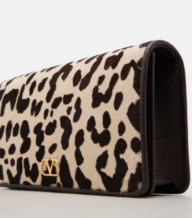 Valentino Garavani VLogo leopard-print calf hair shoulder bag | Thumbnail 3
