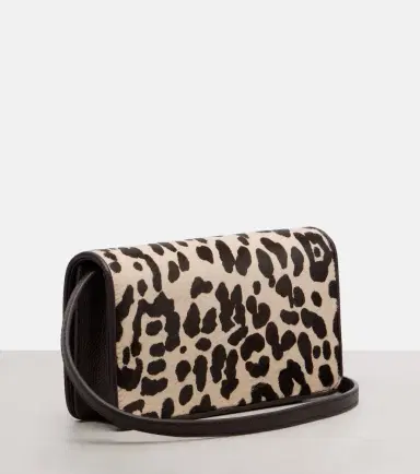 Valentino Garavani VLogo leopard-print calf hair shoulder bag | Thumbnail 4