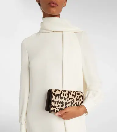 Valentino Garavani VLogo leopard-print calf hair shoulder bag | Thumbnail 7