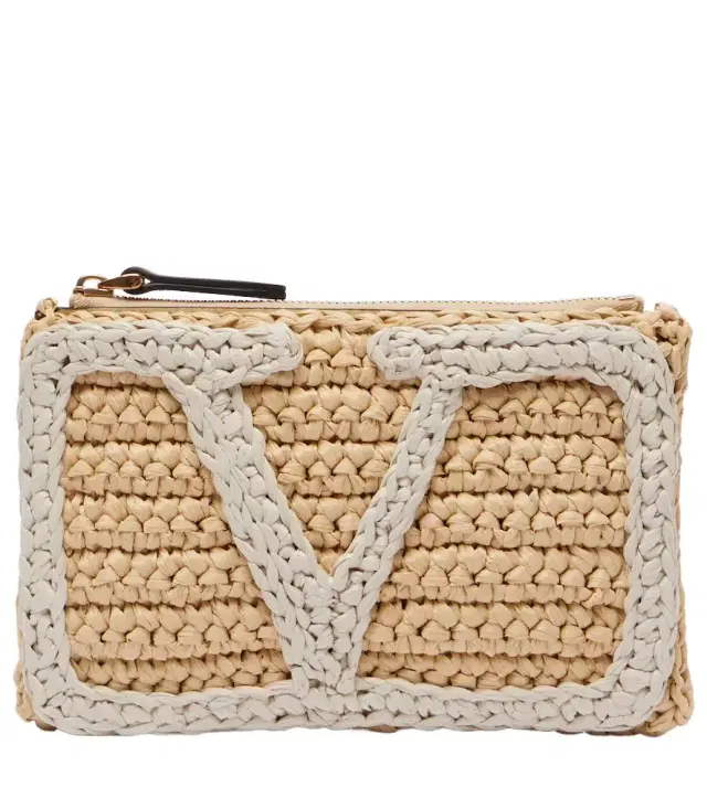 Valentino Garavani Viva Superstar Small crochet clutch