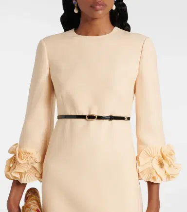 Valentino Garavani VLogo embellished leather belt | Thumbnail 3