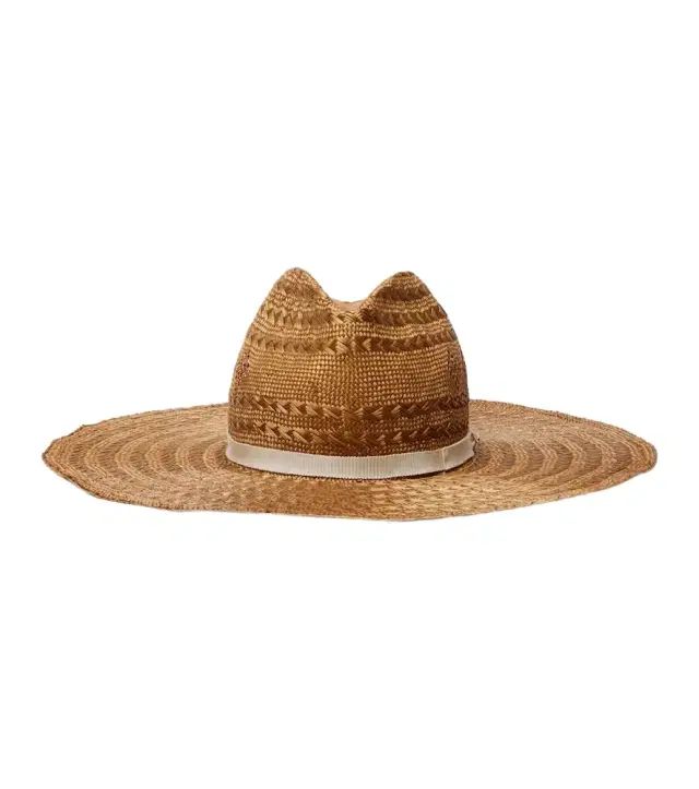 Valentino Escape VLogo straw sun hat