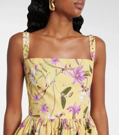 Agua by Agua Bendita Lima printed cotton minidress | Thumbnail 5