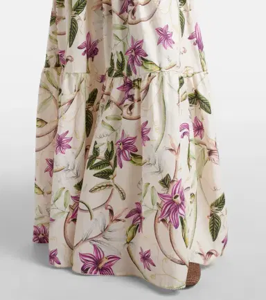 Agua by Agua Bendita Lima printed cotton maxi dress | Thumbnail 3