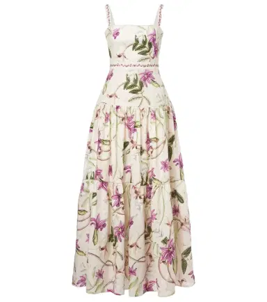 Agua by Agua Bendita Lima printed cotton maxi dress | Thumbnail 1