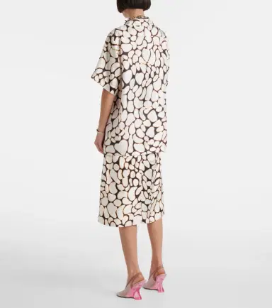Dries Van Noten Printed silk shirt | Thumbnail 5