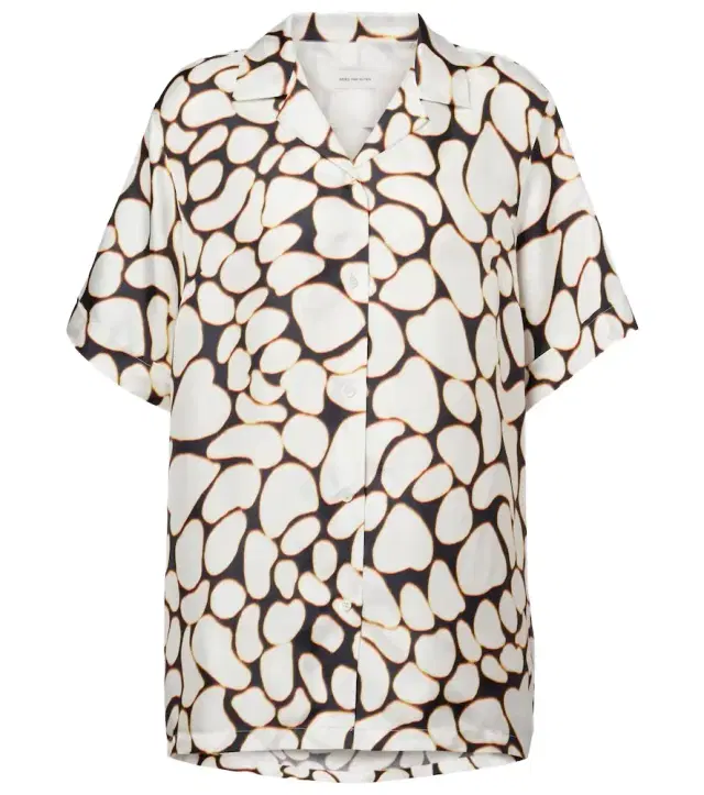 Dries Van Noten Printed silk shirt
