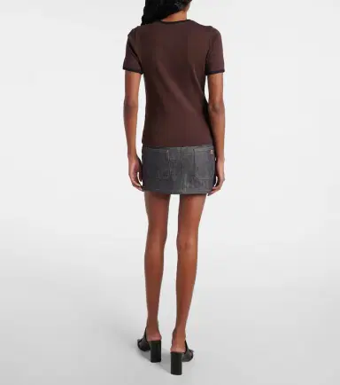 Courreges Courrèges Logo cotton T-shirt | Thumbnail 2