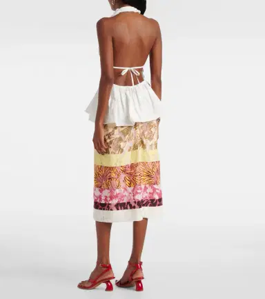 Dries Van Noten Gathered halterneck top | Thumbnail 6