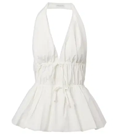Dries Van Noten Gathered halterneck top | Thumbnail 1