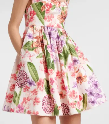 Agua by Agua Bendita Barbare floral cotton minidress | Thumbnail 5