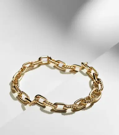 David Yurman DY Madison 18kt gold bracelet | Thumbnail 4