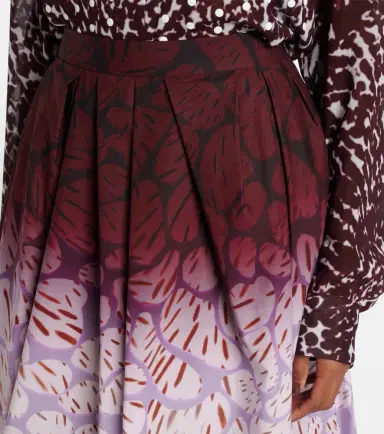 Dries Van Noten Printed cotton maxi skirt | Thumbnail 3