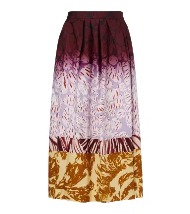 Dries Van Noten Printed cotton maxi skirt | Thumbnail 1
