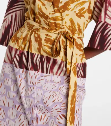 Dries Van Noten Printed cotton poplin shirt dress | Thumbnail 4