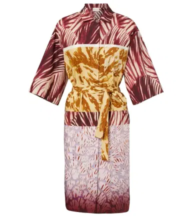 Dries Van Noten Printed cotton poplin shirt dress | Thumbnail 1