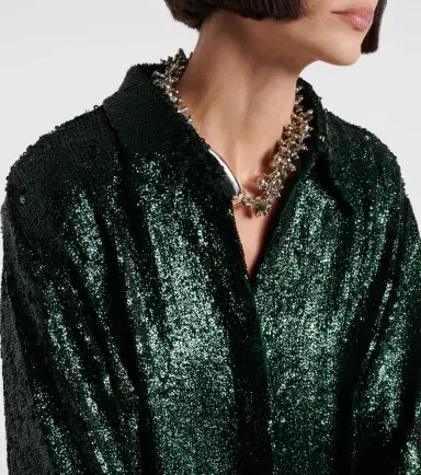 Dries Van Noten Sequined shirt | Thumbnail 6