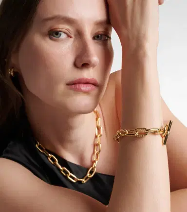 David Yurman DY Madison 18kt gold bracelet | Thumbnail 2